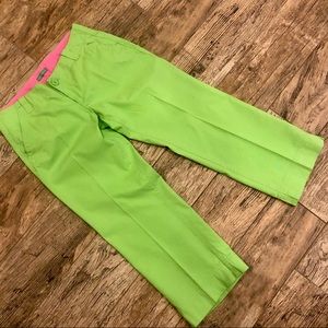 Lilly Pulitzer palm beach fit cropped Capri size 2